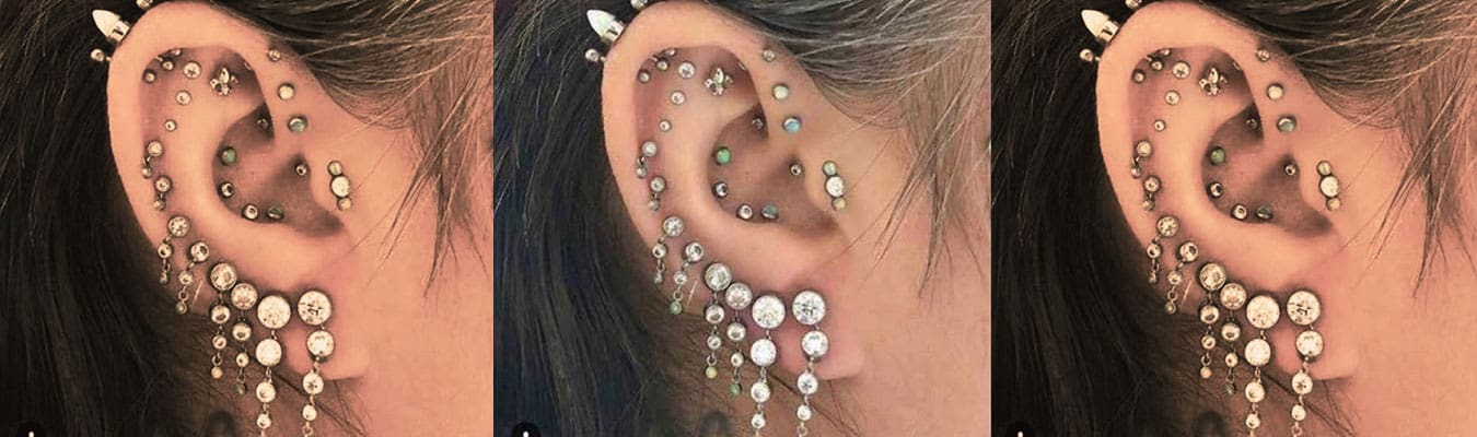 نحوه سوراخ کردن گوش در تی تی شاپ ۷