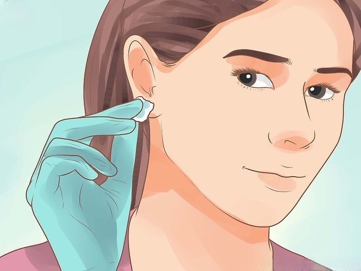 آموزش مراحل سوراخ کردن ضد عفونی گوش برای گوشواره در تی تی شاپ ۷